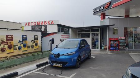 Нова зарядна станция за електромобили и в бензиностанция Дизелор Тракия, Пловдив